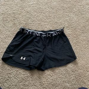 black under armor shorts